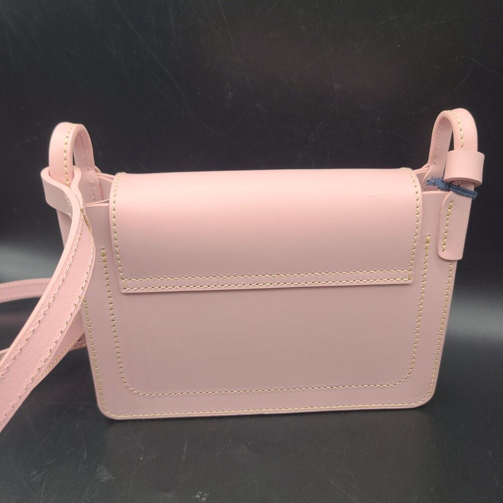 Disney Parks Dooney & Burke bag purse crossbody Pink Leather Minnie Mouse new - Picture 4 of 11